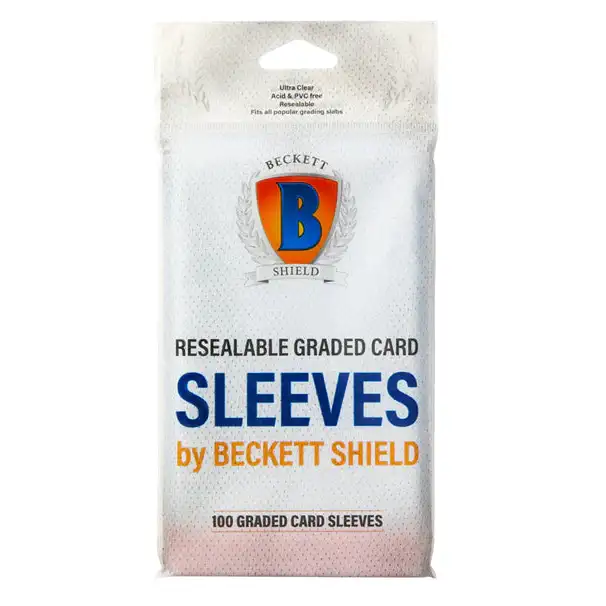 Beckett Shield: Resealable Graded Card Sleeves Sleeves Beckett Shield 