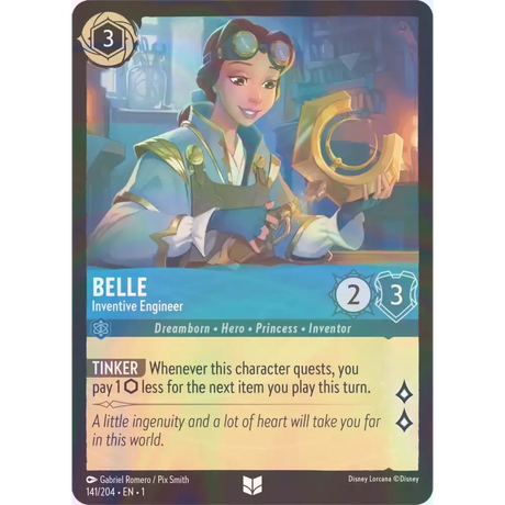 Belle - Inventive Engineer - Foil (Uncommon) - 141/204
