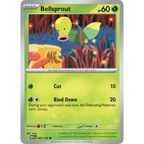 Bellsprout - 069/165 - Enkeltkort