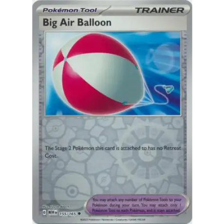 Big Air Balloon - Reverse - 155/165 - Enkeltkort