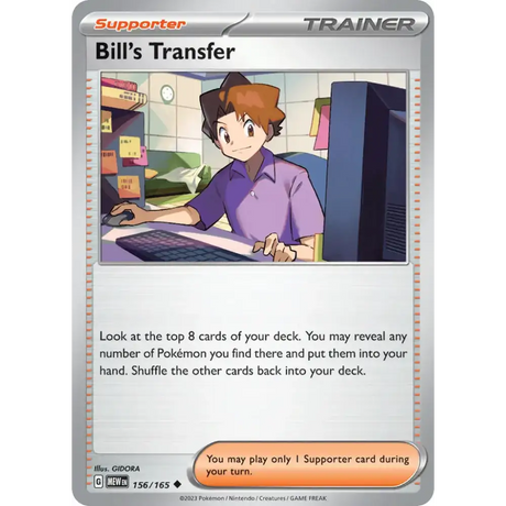 Bill’s Transfer - 156/165 - Enkeltkort