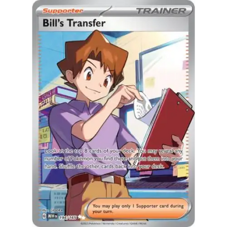 Bill’s Transfer - Full Art - 194/165 - Enkeltkort