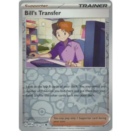 Bill’s Transfer - Reverse - 156/165 - Enkeltkort