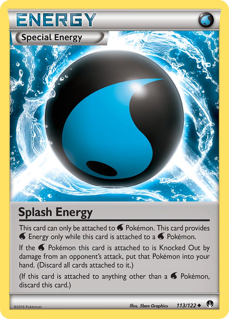 Splash Energy - BREAKpoint (Uncommon) [BKP-113] English / Near Mint / Normal