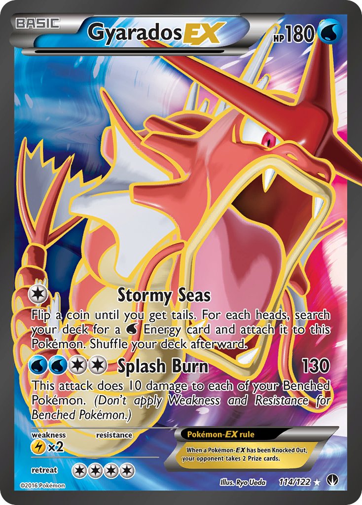 Gyarados EX - BREAKpoint (Ultra Rare) [BKP-114] English / Near Mint / Normal