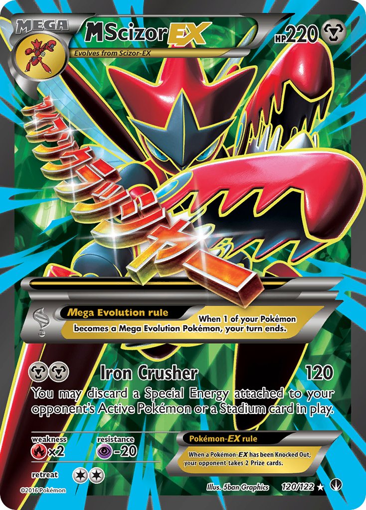 MScizor EX - BREAKpoint (Ultra Rare) [BKP-120] English / Near Mint / Normal