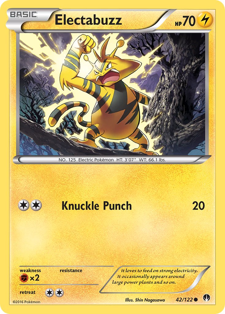 Electabuzz - BREAKpoint (Common) [BKP-42] English / Near Mint / Normal