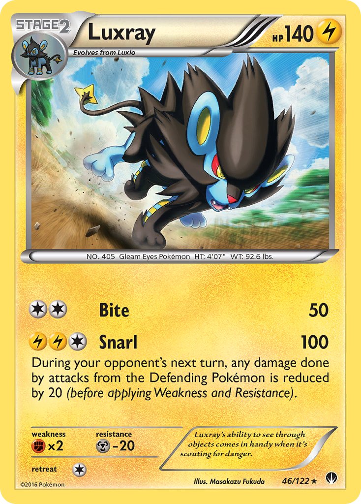 Luxray - BREAKpoint (Rare) [BKP-46] English / Near Mint / Normal
