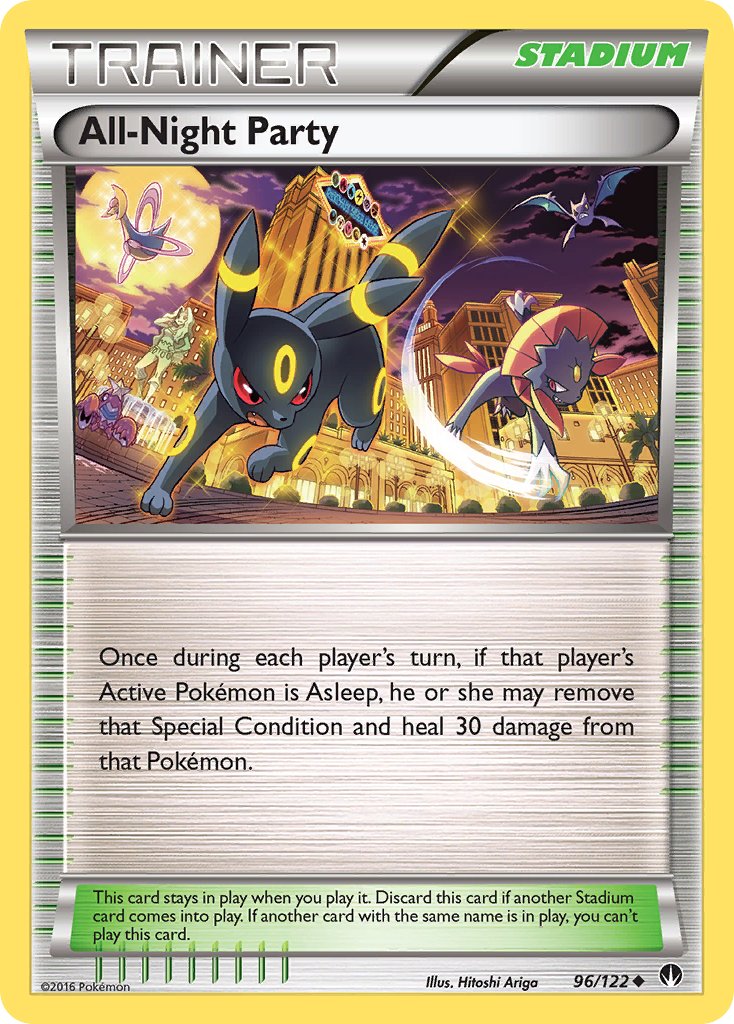 All-Night Party - BREAKpoint (Uncommon) [BKP-96] English / Near Mint / Normal