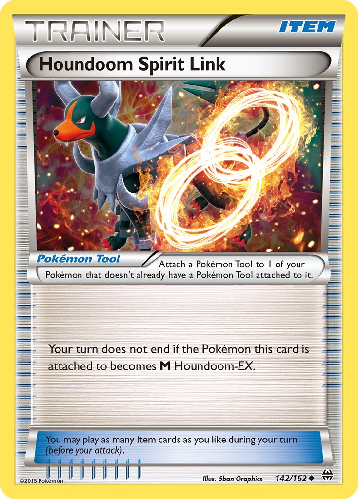 Houndoom Spirit Link - BREAKthrough (Uncommon) [BKT-142] English / Near Mint / Normal