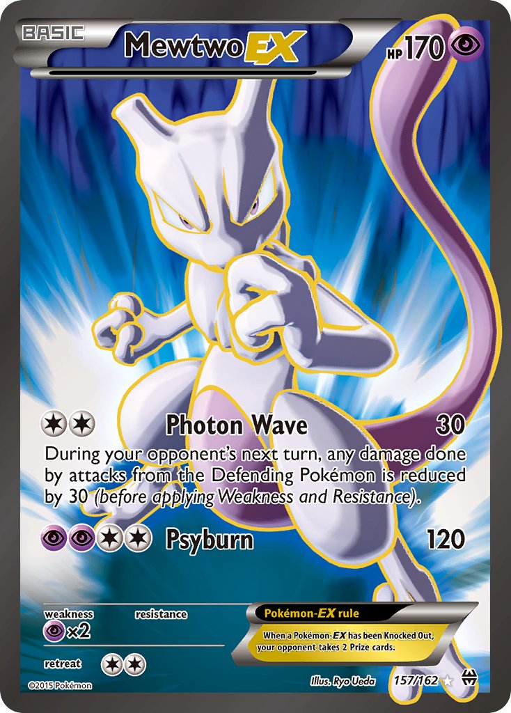 Mewtwo EX - BREAKthrough (Ultra Rare) [BKT-157] English / Near Mint / Normal