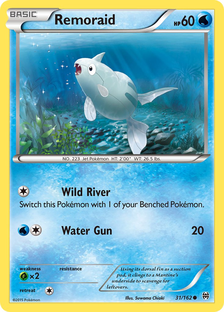Remoraid - BREAKthrough (Common) [BKT-31] English / Near Mint / Normal
