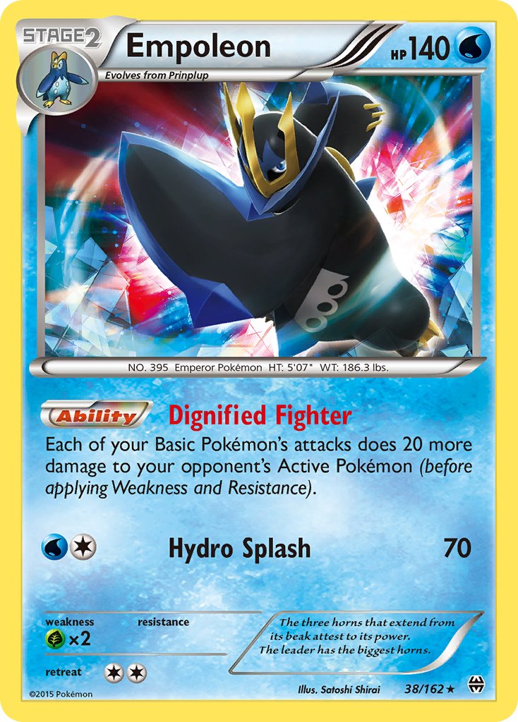 Empoleon - BREAKthrough (Holo Rare) [BKT-38] English / Good / Normal
