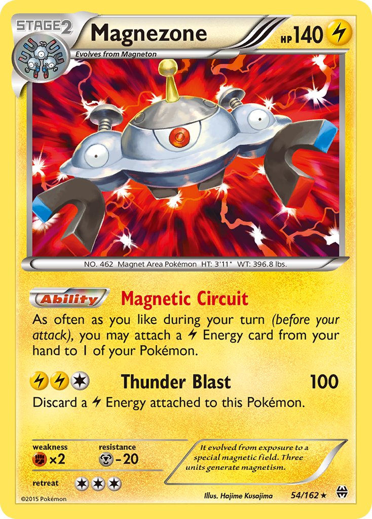 Magnezone - BREAKthrough (Holo Rare) [BKT-54] English / Near Mint / Normal