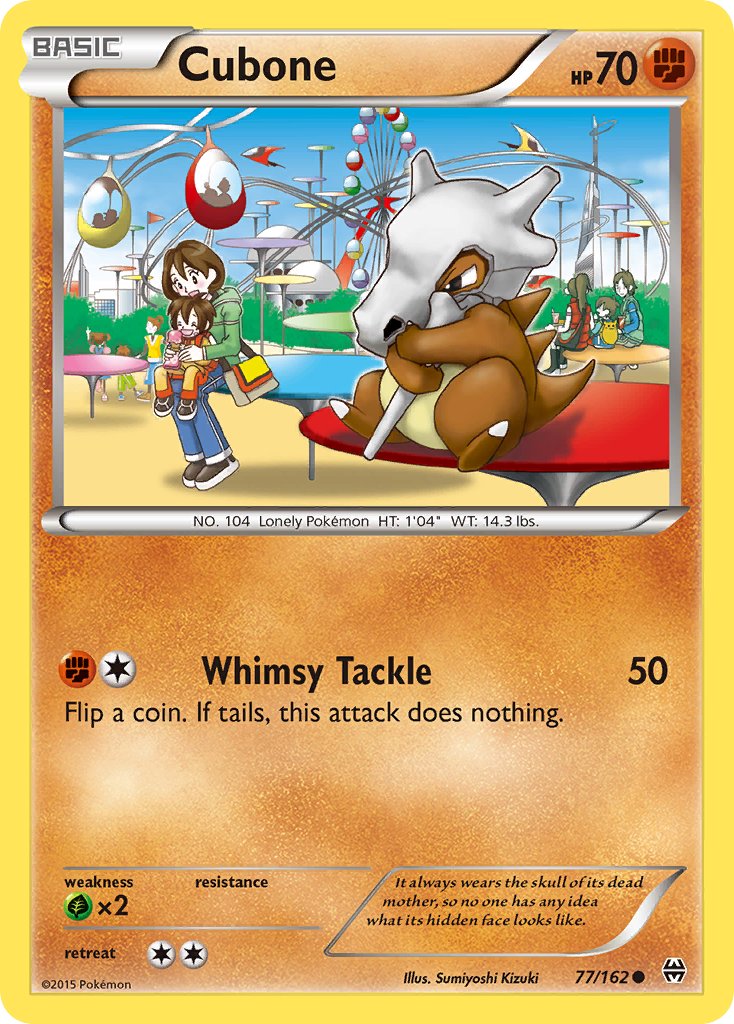 Cubone - BREAKthrough (Common) [BKT-77] English / Near Mint / Normal