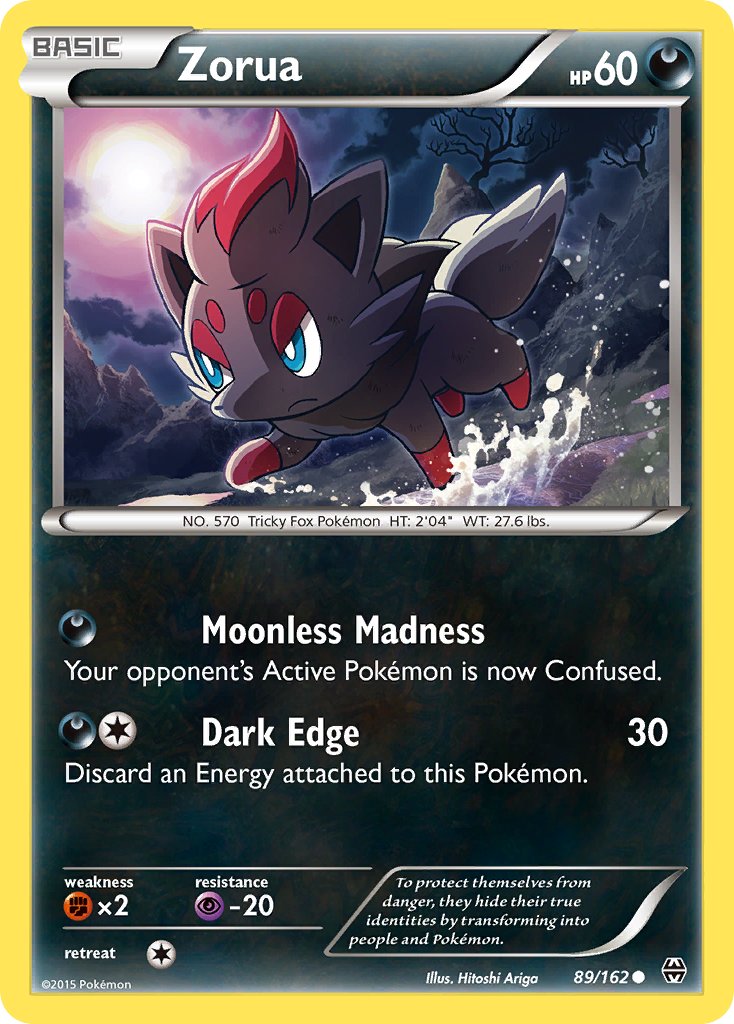 Zorua - BREAKthrough (Common) [BKT-89] English / Near Mint / Normal