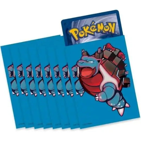 Blastoise VMAX Sleeves (65 stk.) Kortspil – tilbehør Pokémon TCG 