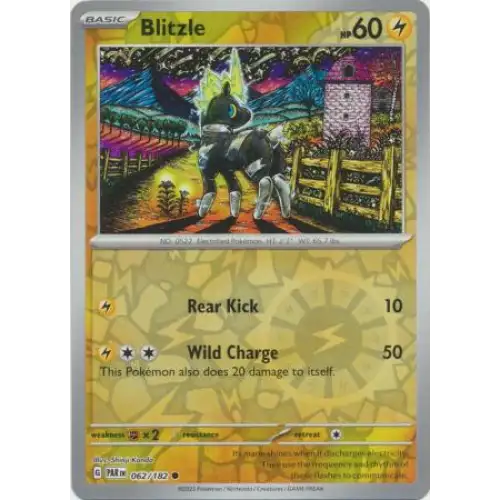 Blitzle - Reverse - 062/182 - Enkeltkort