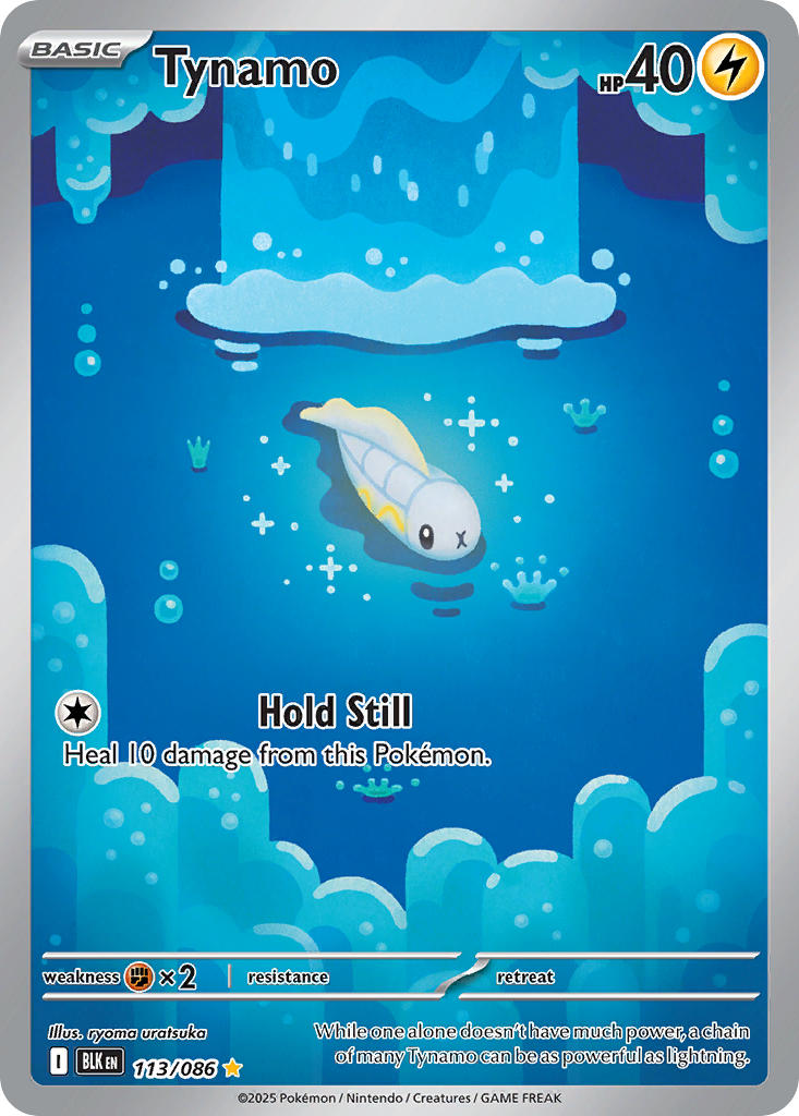 Tynamo⁣ - Black Bolt⁣ (Illustration Rare)⁣ [113] English / Near Mint / Normal