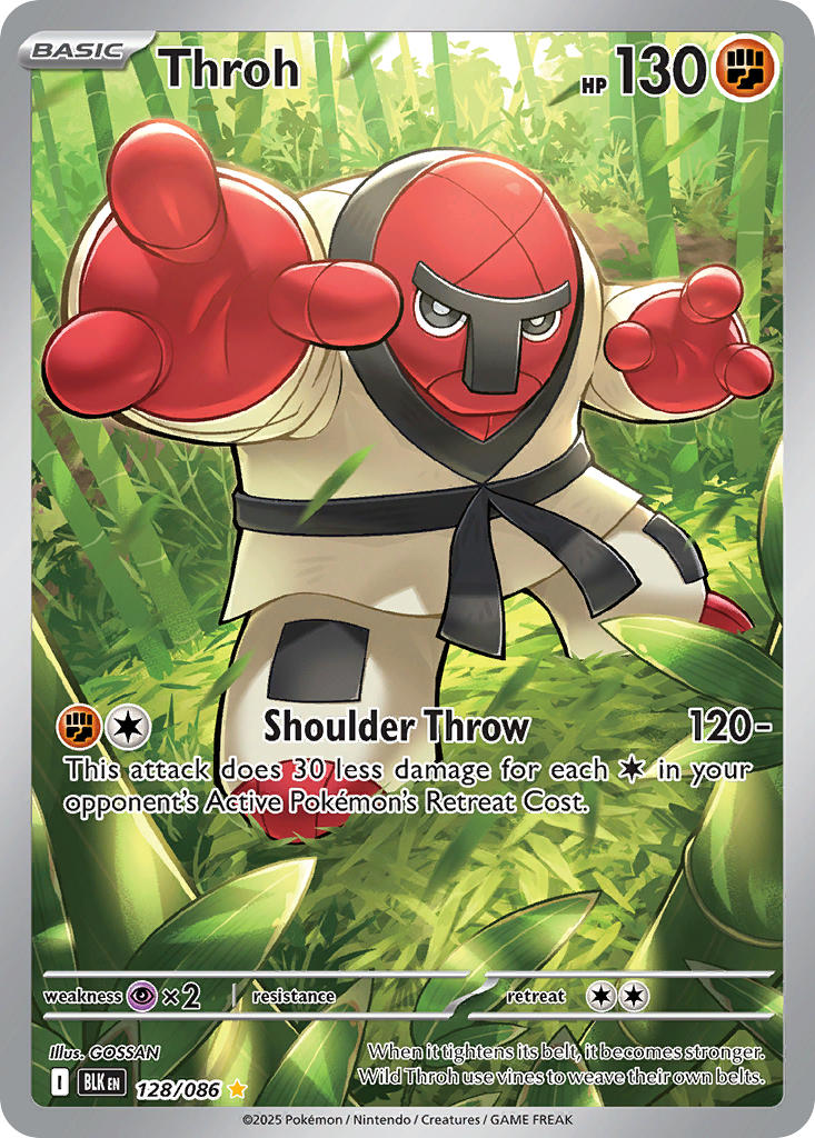 Throh⁣ - Black Bolt⁣ (Illustration Rare)⁣ [128] English / Near Mint / Normal