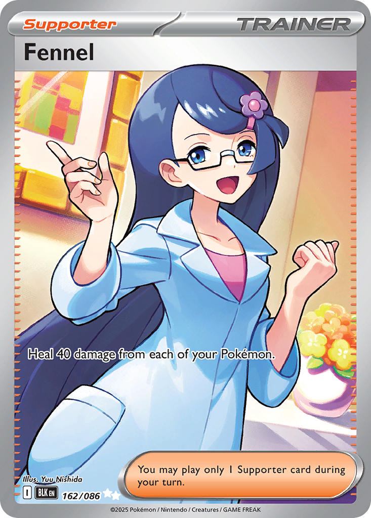 Fennel⁣ - Black Bolt⁣ (Ultra Rare)⁣ [162] English / Near Mint / Normal