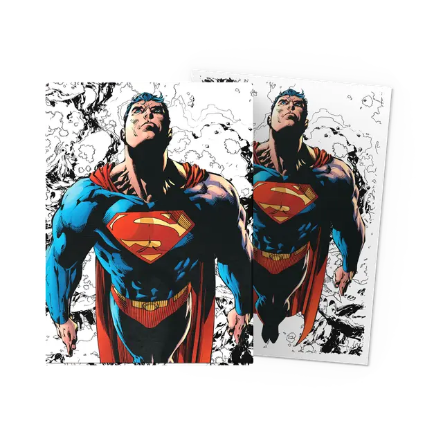 Dragon Shield - Matte Art Sleeves: Superman (100 stk.) Tilbehør