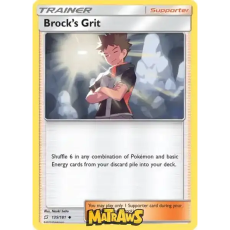 Brock's Grit - 135/181 Enkeltkort Team Up 