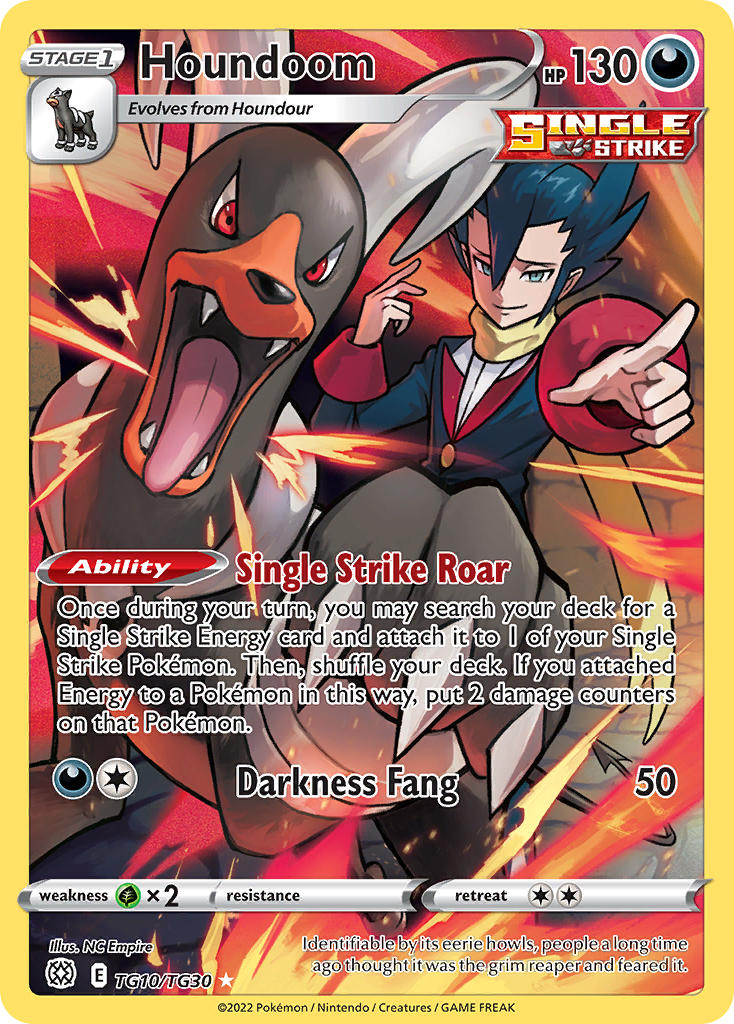 Houndoom - Brilliant Stars (Holo Rare) [BRS-TG10] English / Near Mint / Normal