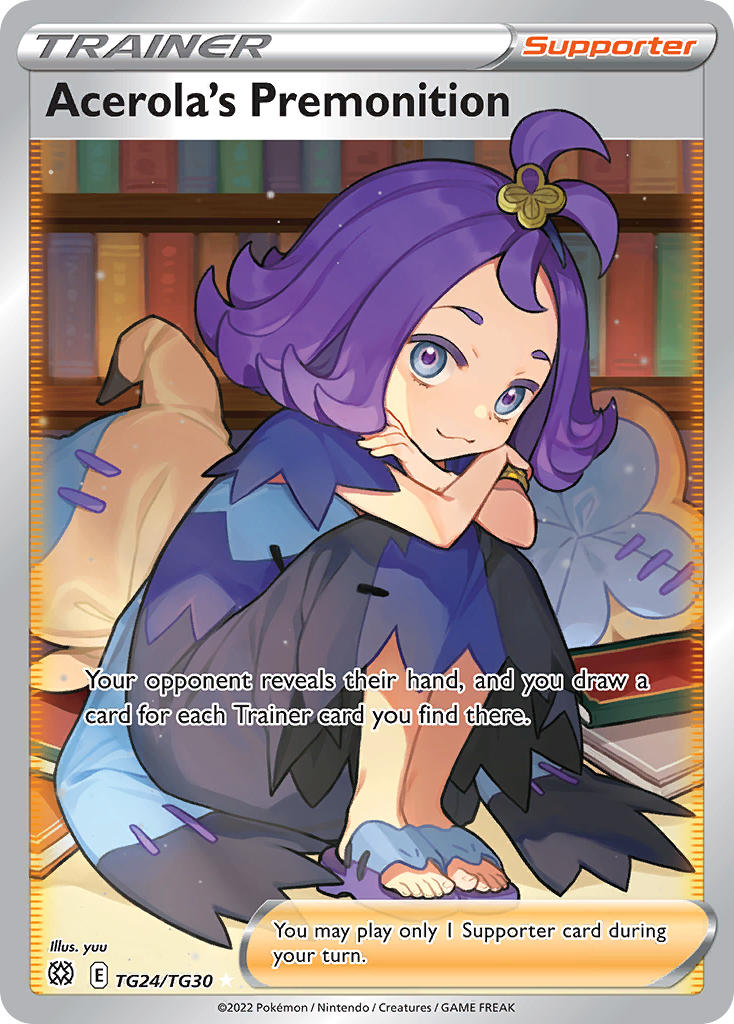 Acerola's Premonition - Brilliant Stars (Ultra Rare) [BRS-TG24] English / Near Mint / Normal