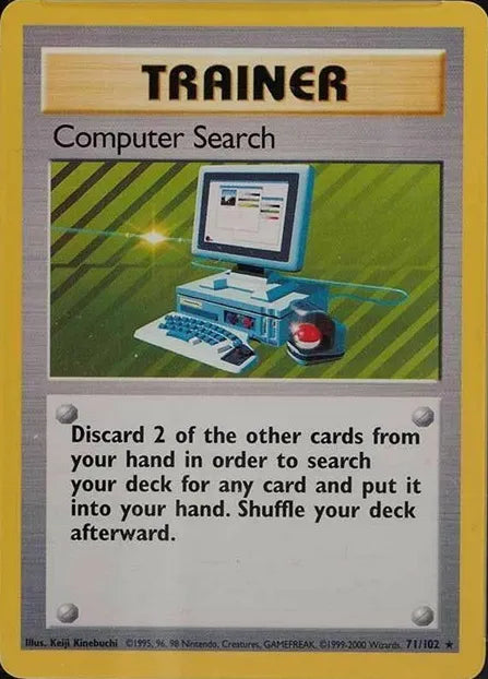 Computer Search⁣ - Base Set⁣ (Rare)⁣ [71] English / Near Mint / Normal