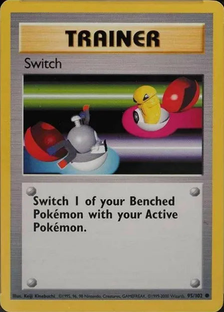 Switch⁣ - Base Set⁣ (Common)⁣ [95] English / Excellent / 1st-Edition