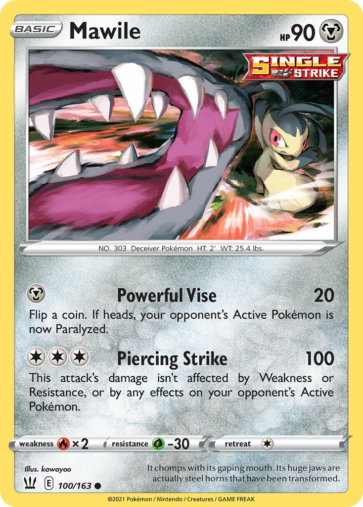 Mawile - Battle Styles (Common) [BST-100] English / Near Mint / Normal