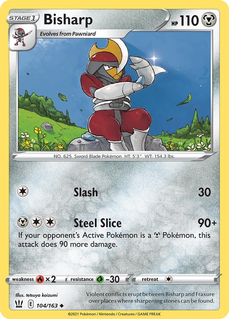 Bisharp - Battle Styles (Uncommon) [BST-104] English / Near Mint / Normal