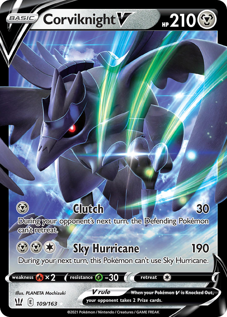 Corviknight V - Battle Styles (Ultra Rare) [BST-109] English / Near Mint / Normal