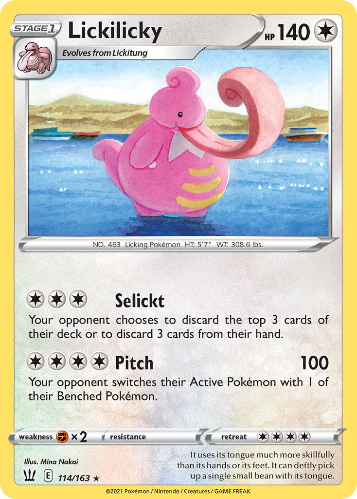 Lickilicky - Battle Styles (Rare) [BST-114] English / Near Mint / Normal