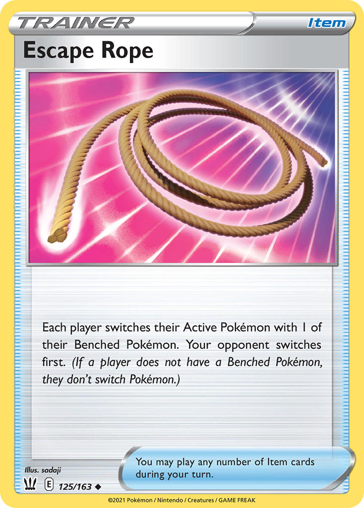 Escape Rope - Battle Styles (Uncommon) [BST-125] English / Near Mint / Normal