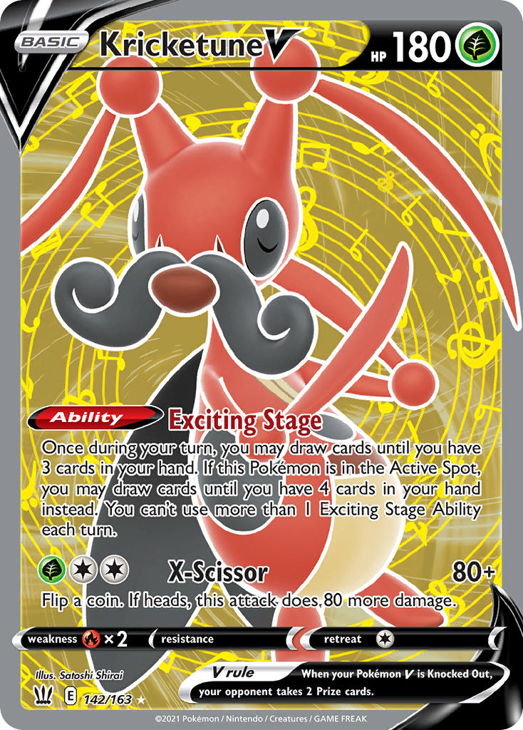 Kricketune V - Battle Styles (Ultra Rare) [BST-142] English / Near Mint / Normal