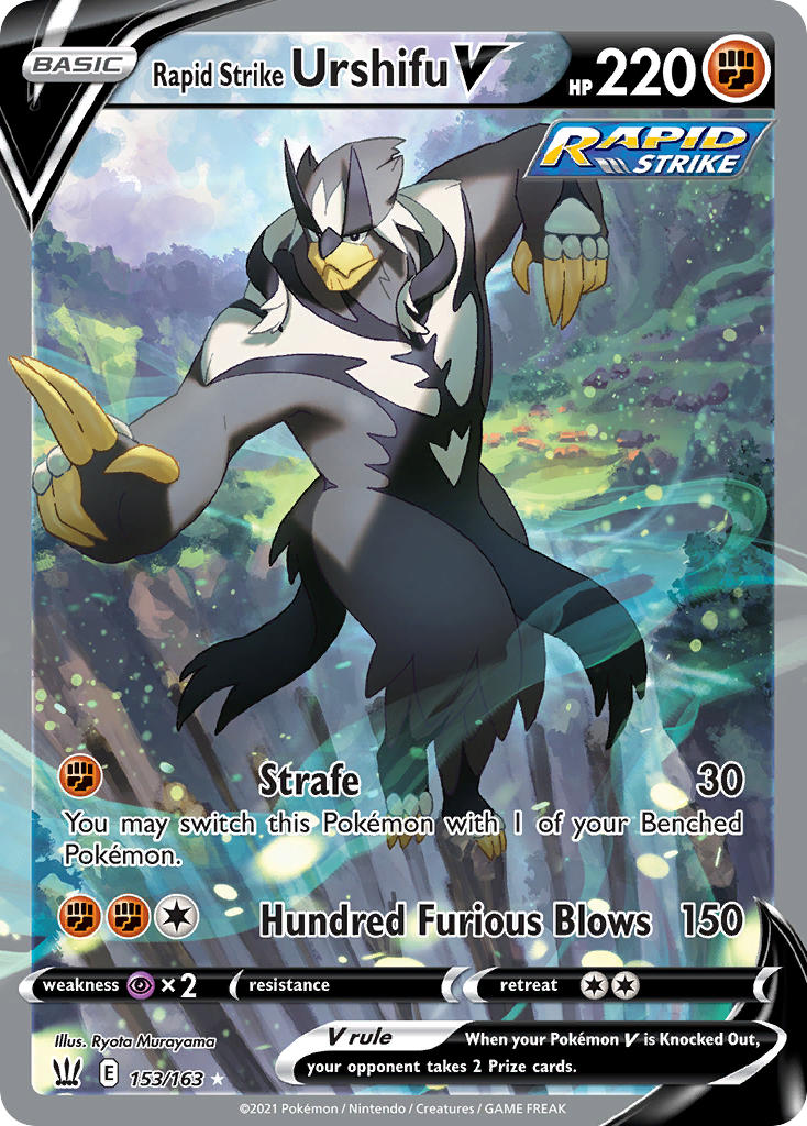 Rapid Strike Urshifu V - Battle Styles (Ultra Rare) [BST-153] English / Near Mint / Normal