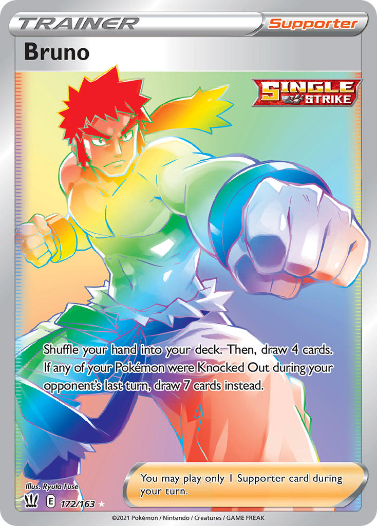 Bruno - Battle Styles (Secret Rare) [BST-172] English / Near Mint / Normal