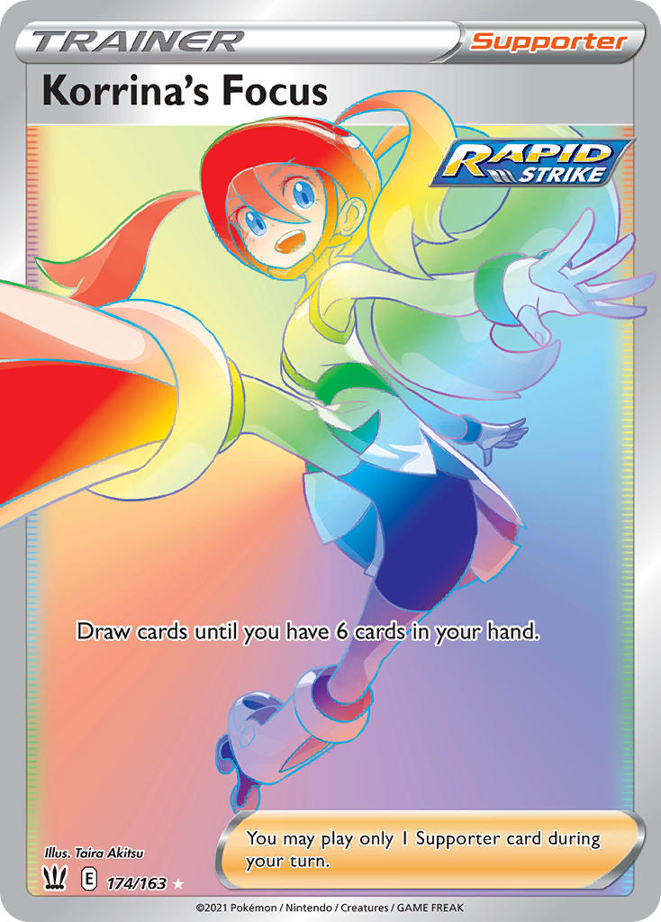 Korrina's Focus - Battle Styles (Secret Rare) [BST-174] English / Near Mint / Normal