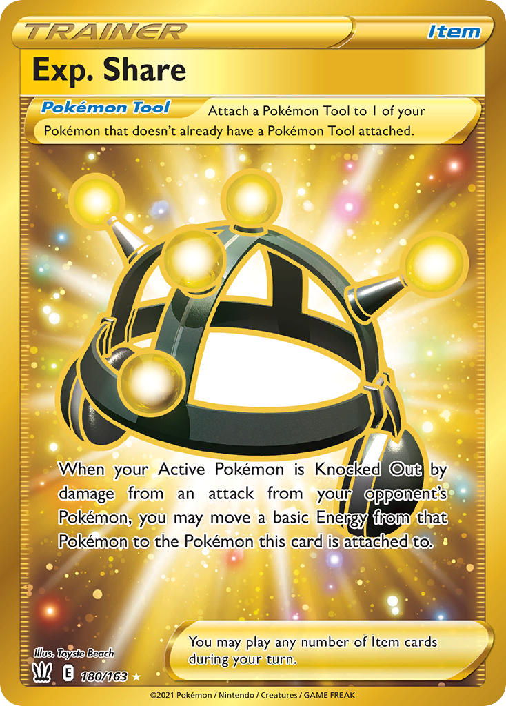 Exp. Share - Battle Styles (Secret Rare) [BST-180] English / Near Mint / Normal