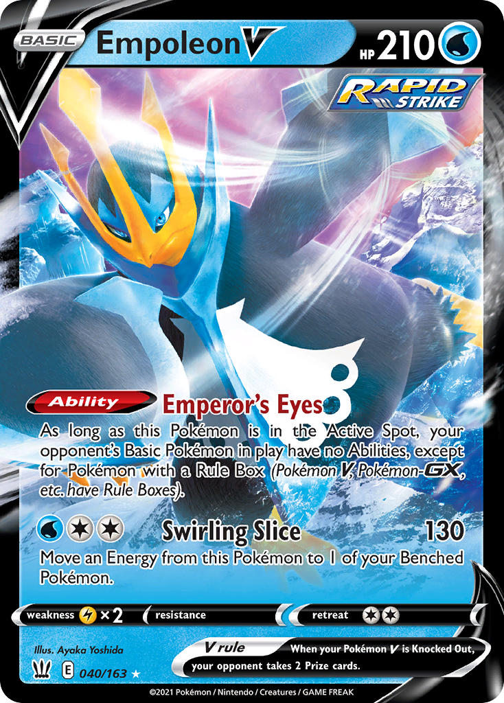 Empoleon V - Battle Styles (Ultra Rare) [BST-40] English / Near Mint / Normal