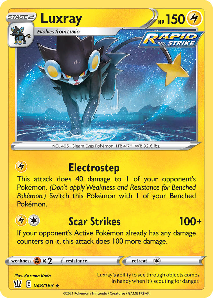 Luxray - Battle Styles (Holo Rare) [BST-48] English / Near Mint / Normal