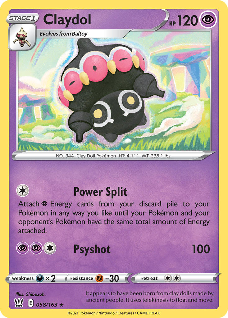 Claydol - Battle Styles (Rare) [BST-58] English / Near Mint / Normal