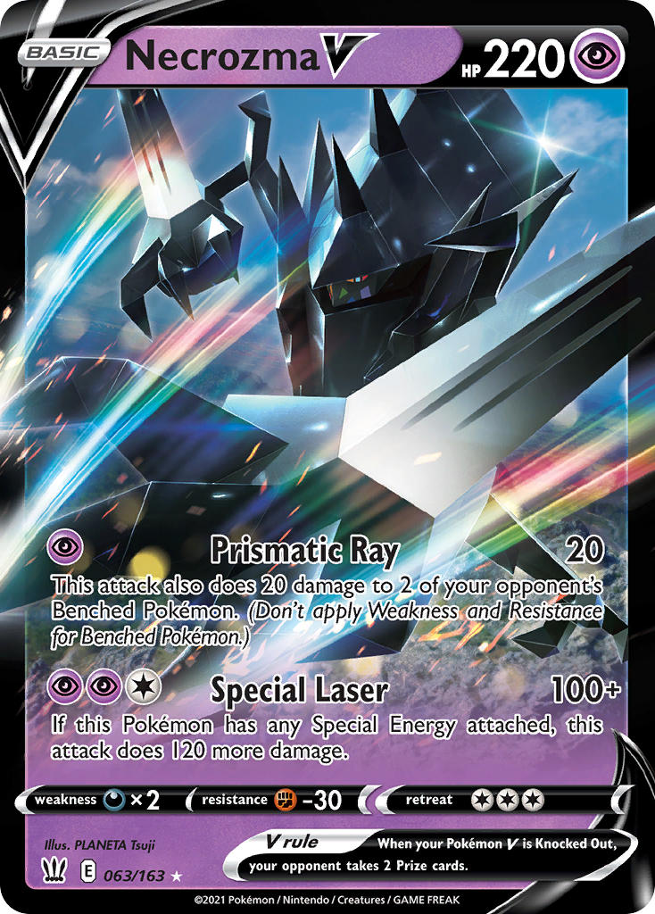 Necrozma V - Battle Styles (Ultra Rare) [BST-63] English / Near Mint / Normal