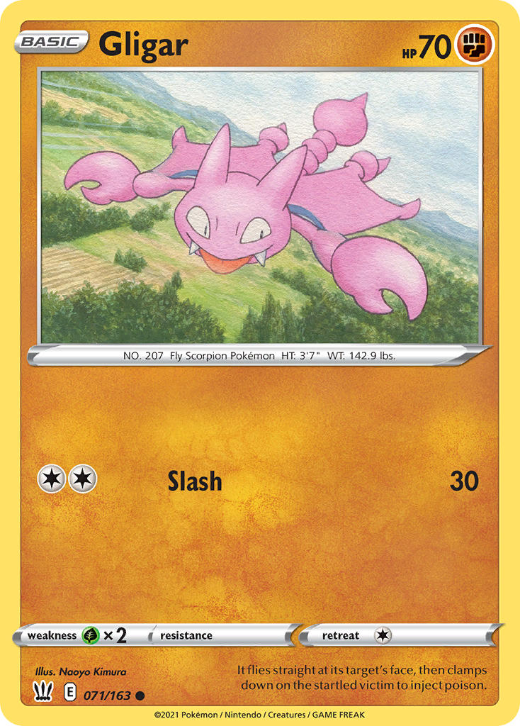 Gligar - Battle Styles (Common) [BST-71] English / Near Mint / Normal