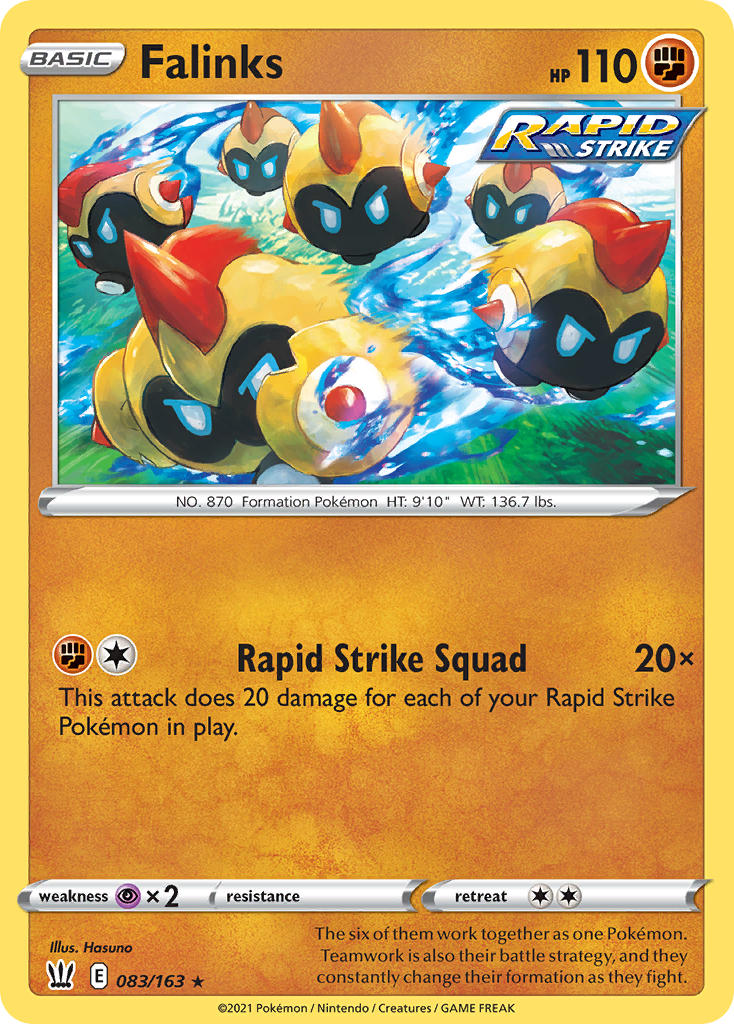 Falinks - Battle Styles (Rare) [BST-83] English / Near Mint / Normal