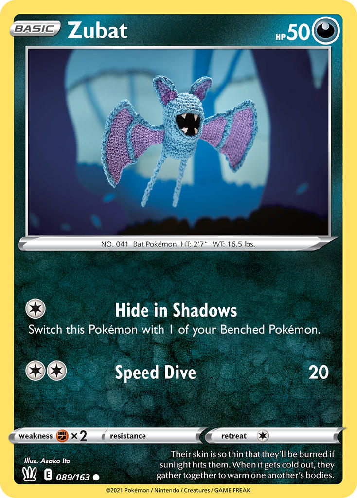 Zubat - Battle Styles (Common) [BST-89] English / Near Mint / Normal