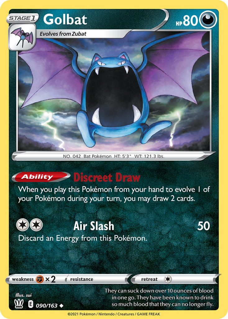 Golbat - Battle Styles (Uncommon) [BST-90] English / Near Mint / Normal