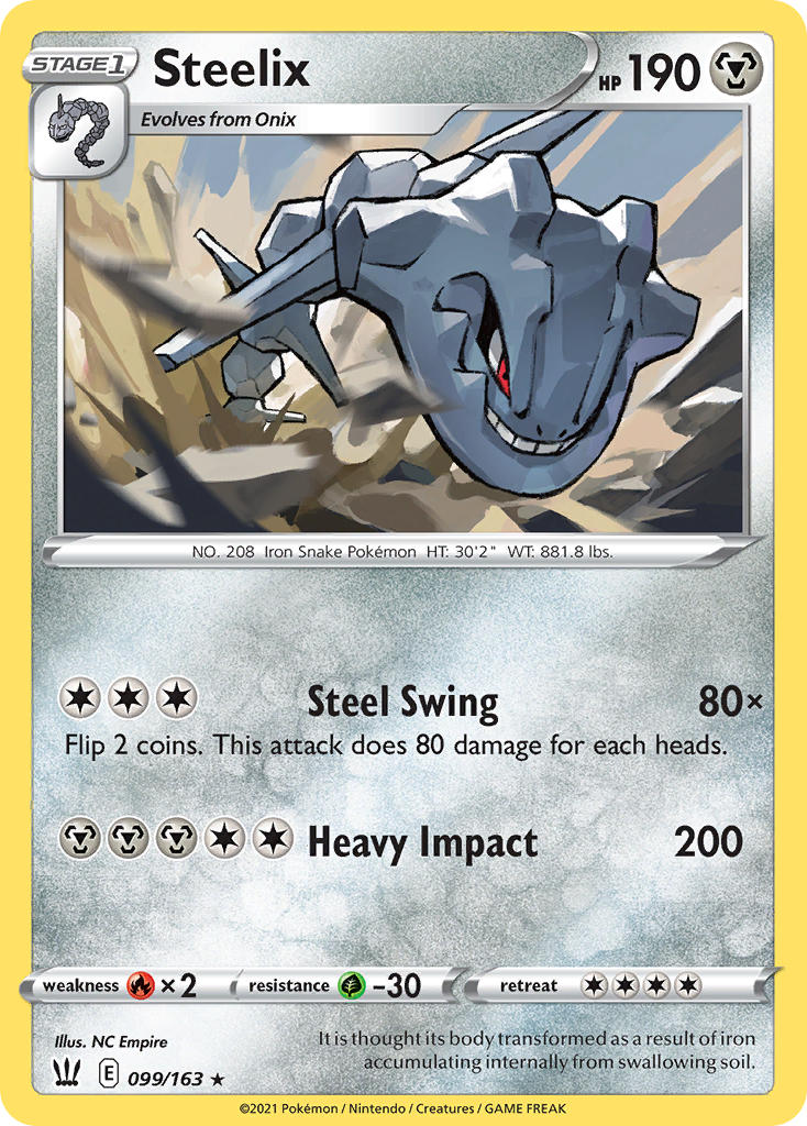 Steelix - Battle Styles (Holo Rare) [BST-99] English / Near Mint / Normal